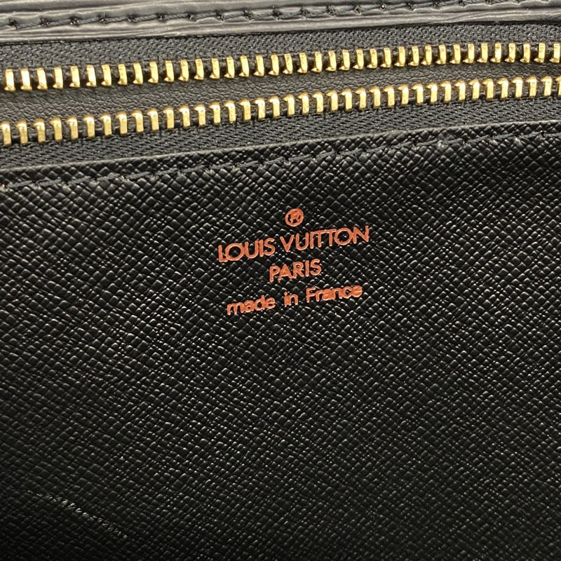 【6fd5792】ルイヴィトン クラッチバッグ エピ ポシェットセリエドラゴンヌ M52612 ノワール【中古】メンズ