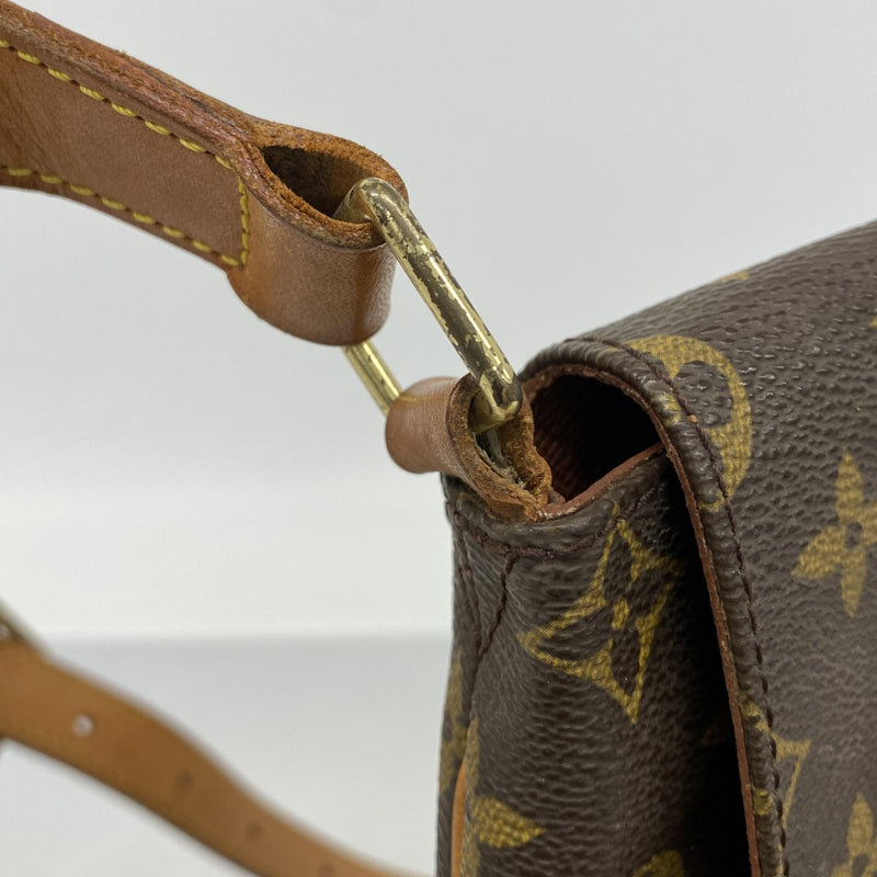 【6fd5793】ルイヴィトン ショルダーバッグ モノグラム ミュゼット M51256 ブラウン【中古】レディース