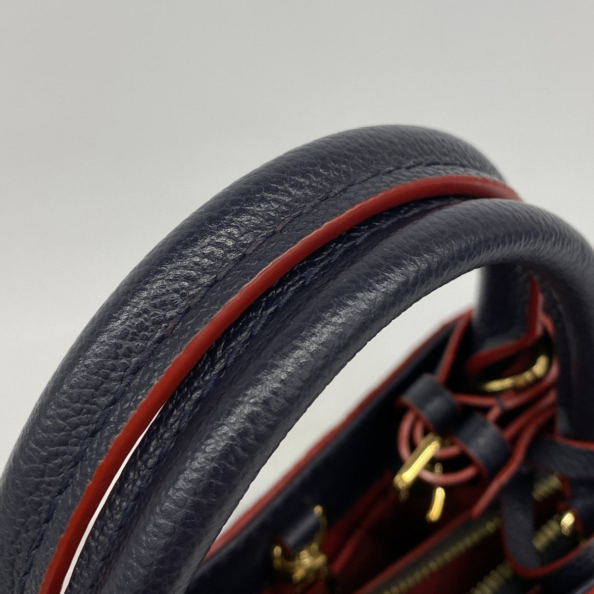 【6fd5794】ルイヴィトン ハンドバッグ モノグラム・アンプラント モンテーニュBB M42747 マリーヌルージュ【中古】レディース
