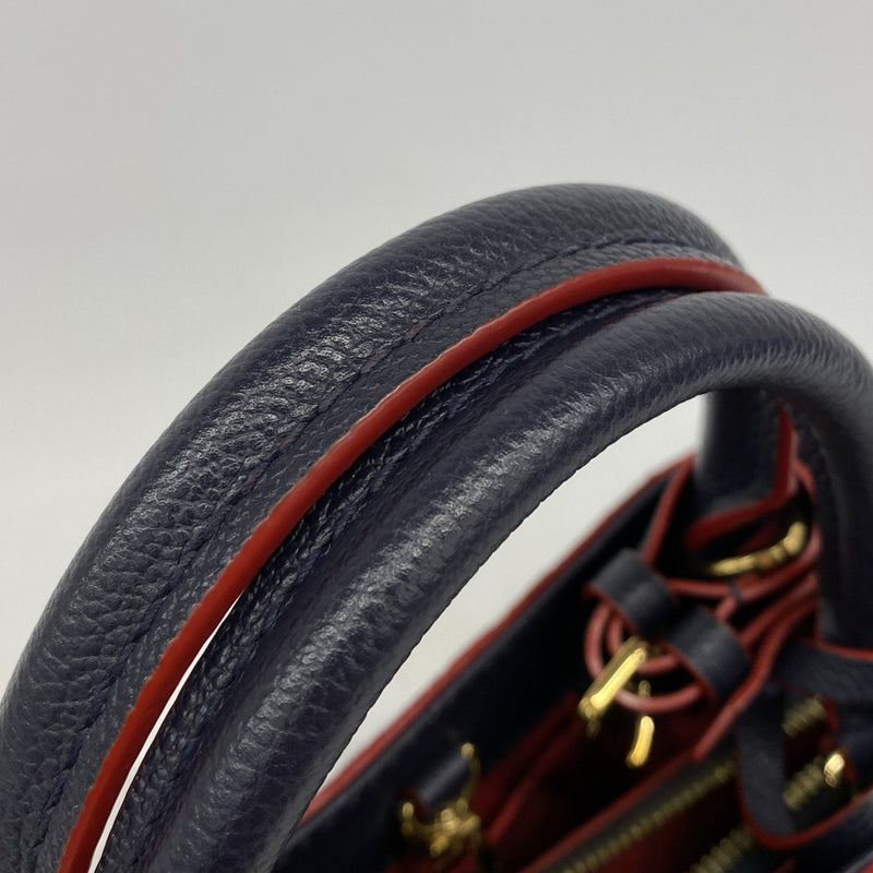 【6fd5794】ルイヴィトン ハンドバッグ モノグラム・アンプラント モンテーニュBB M42747 マリーヌルージュ【中古】レディース