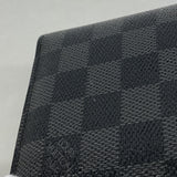 【6fd5798】ルイヴィトン 財布 ダミエ・グラフィット ポルトフォイユマルコ N62664 ブラック グレー【中古】メンズ