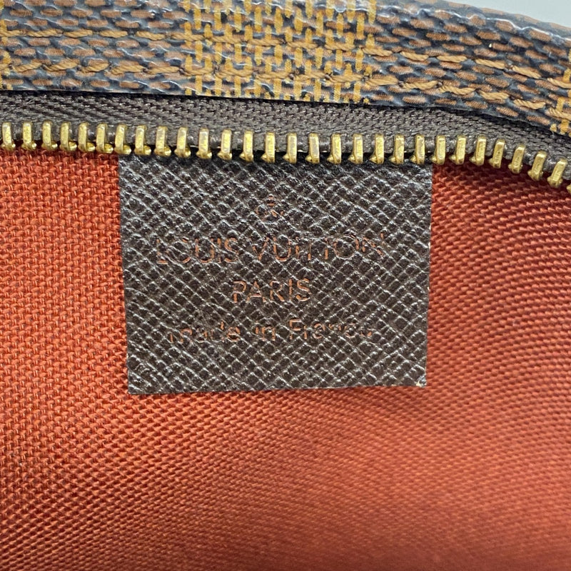 【6fd5806】ルイヴィトン ポーチ ダミエ トゥルースメイクアップ N51982 エベヌ【中古】レディース