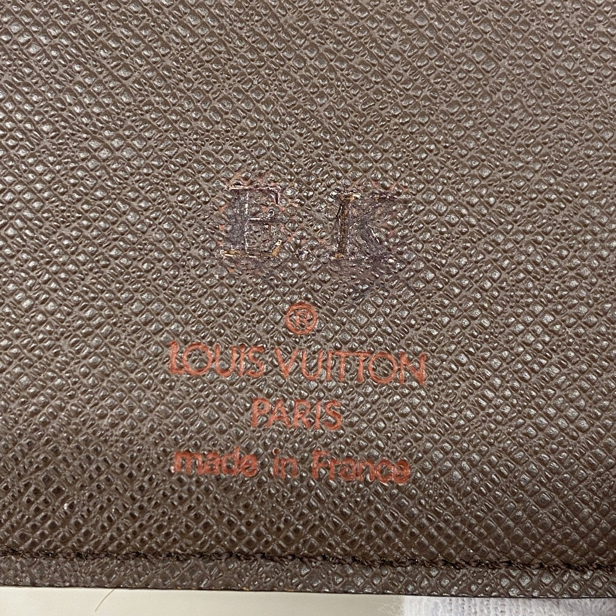 【6fd5807】ルイヴィトン 札入れ ダミエ ポルトバルールカルトクレディ N61823 エベヌ【中古】メンズ
