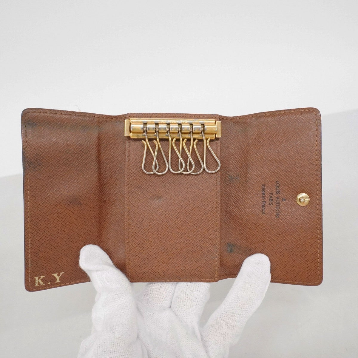 【6fd5819】ルイヴィトン キーケース モノグラム ミュルティクレ6 M62630 ブラウン【中古】メンズ レディース ユニセックス