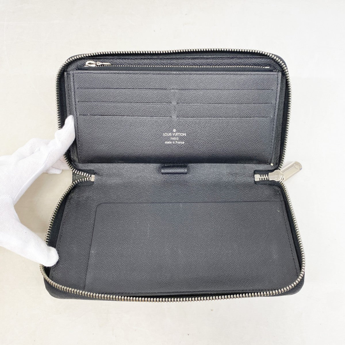 【6fd5825】ルイヴィトン 長財布 エピ ジッピーオーガナイザー M63852 ノワール【中古】メンズ