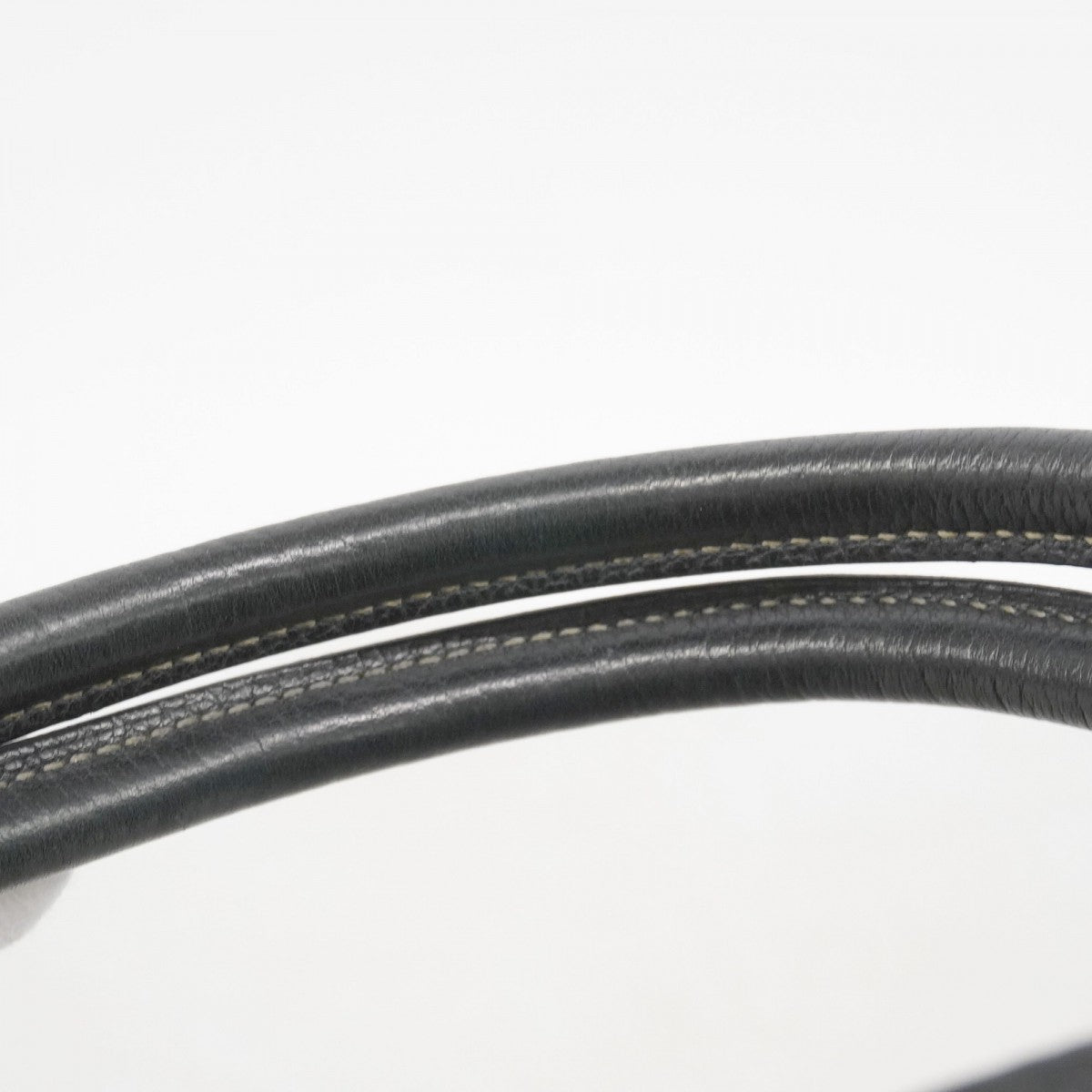 【6fd5830】エルメス トートバッグ ガーデンパーティPM トワルオフィシエ ブラック シルバー金具 □N刻印【中古】レディース