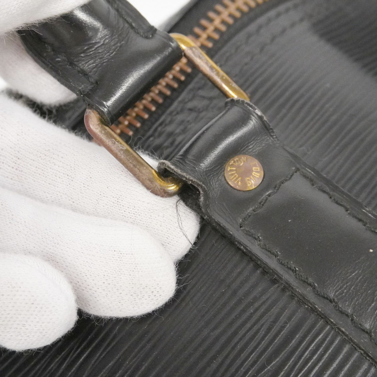 【6fd5831】ルイヴィトン ボストンバッグ エピ キーポル50 M42962 ノワール【中古】メンズ レディース ユニセックス