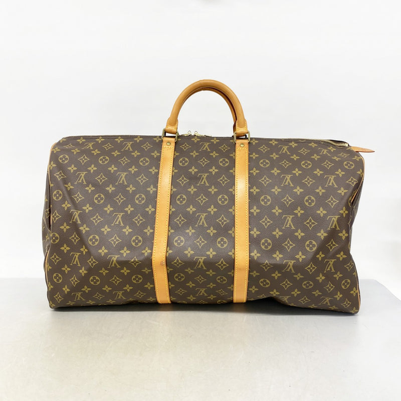 【6fd5835】ルイヴィトン ボストンバッグ モノグラム キーポル60 M41422 ブラウン【中古】メンズ レディース ユニセックス