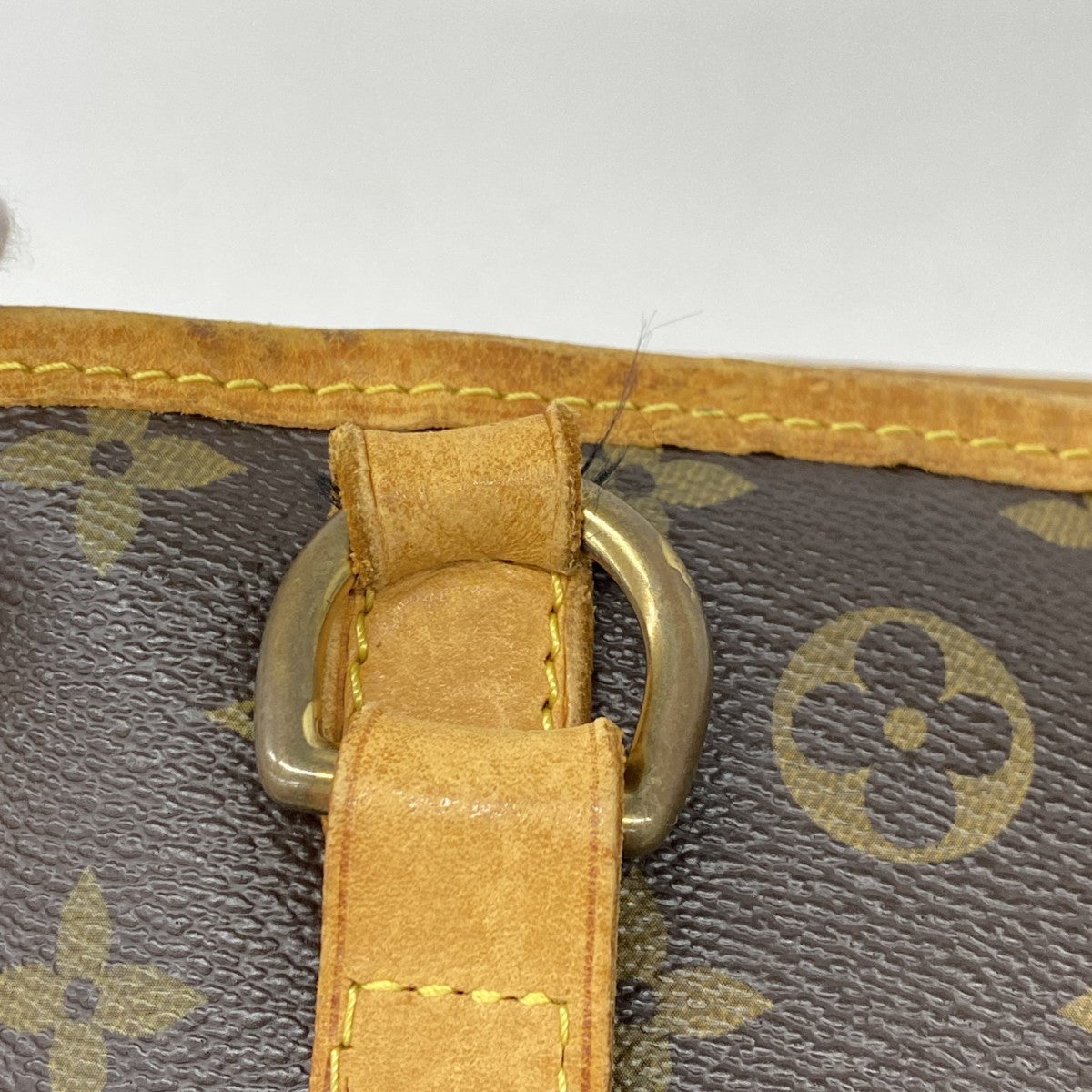 【6fd5838】ルイヴィトン トートバッグ モノグラム バティニョールオリゾンタル M51154 ブラウン【中古】レディース