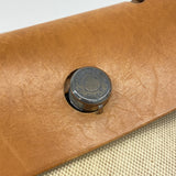 【6fd5843】エルメス リュック・デイパック エールバッグアドPM トワルアッシュ ナチュラル シルバー金具 □E刻印【中古】メンズ レディース ユニセックス