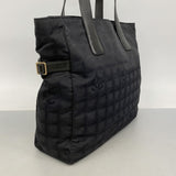 【6fd5848】シャネル トートバッグ ニュートラベル ナイロン ブラック ゴールド金具【中古】レディース