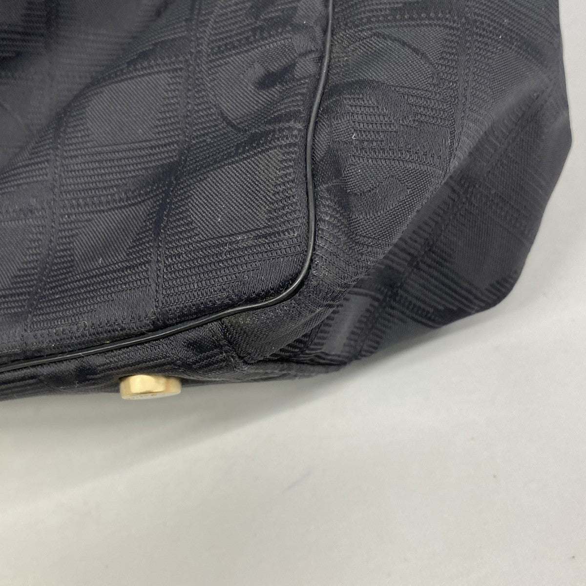 【6fd5848】シャネル トートバッグ ニュートラベル ナイロン ブラック ゴールド金具【中古】レディース