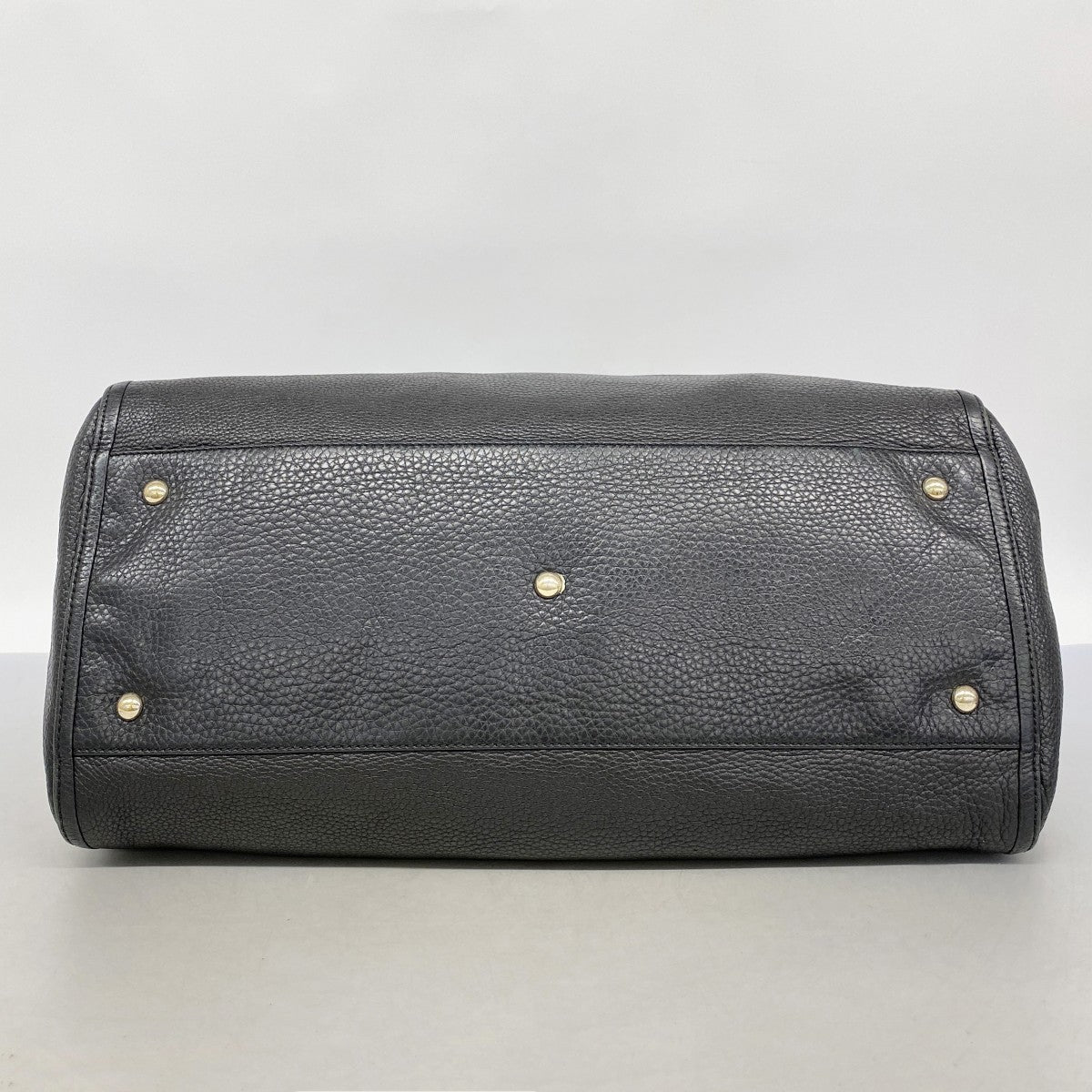 【6fd5851】グッチ トートバッグ ソーホー 282308 レザー ブラック ゴールド金具【中古】レディース