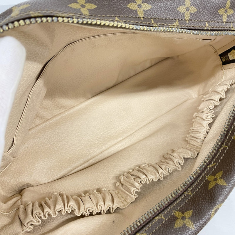 【6fd5858】ルイヴィトン ポーチ モノグラム トゥルーストワレット28 M47522 ブラウン【中古】レディース