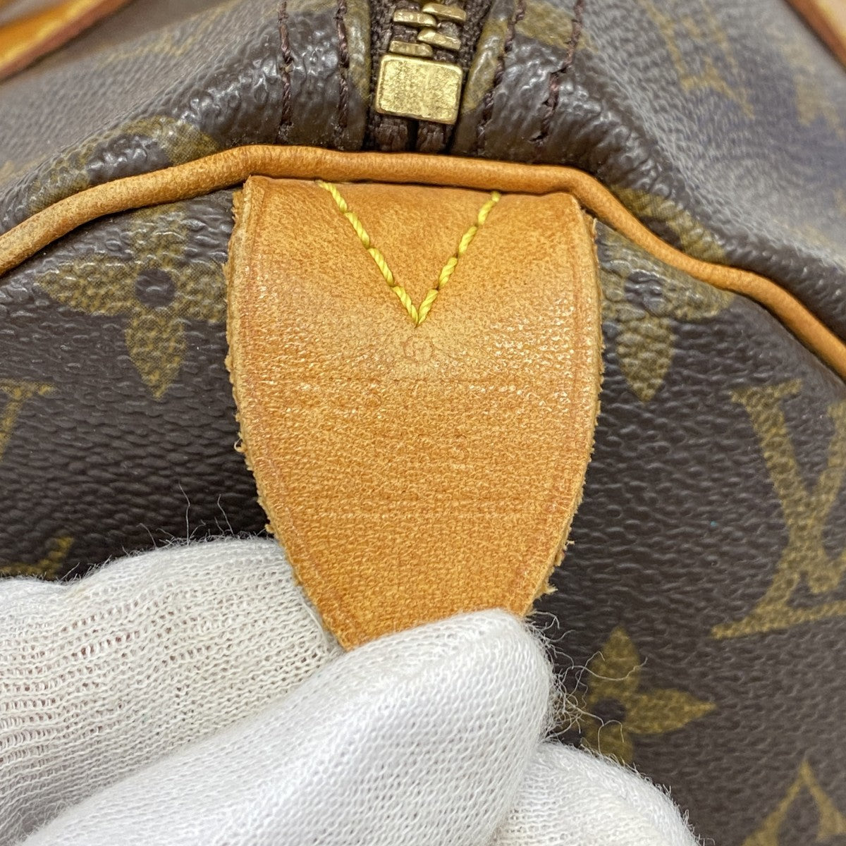 【6fd5861】ルイヴィトン ハンドバッグ モノグラム スピーディ30 M41108 ブラウン【中古】レディース