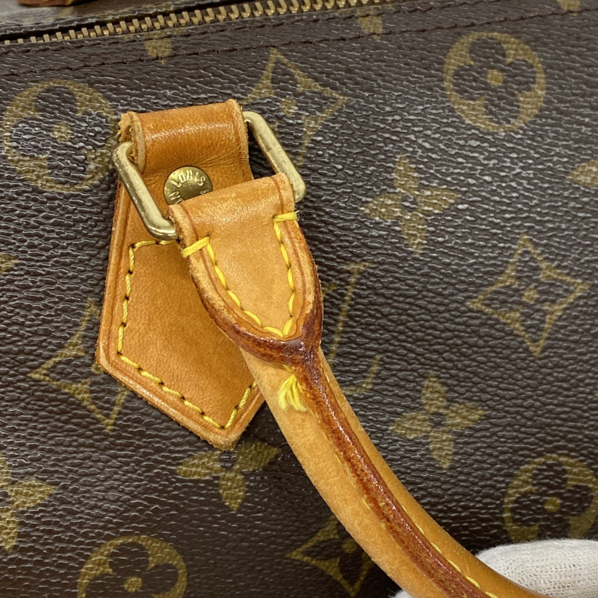 【6fd5861】ルイヴィトン ハンドバッグ モノグラム スピーディ30 M41108 ブラウン【中古】レディース