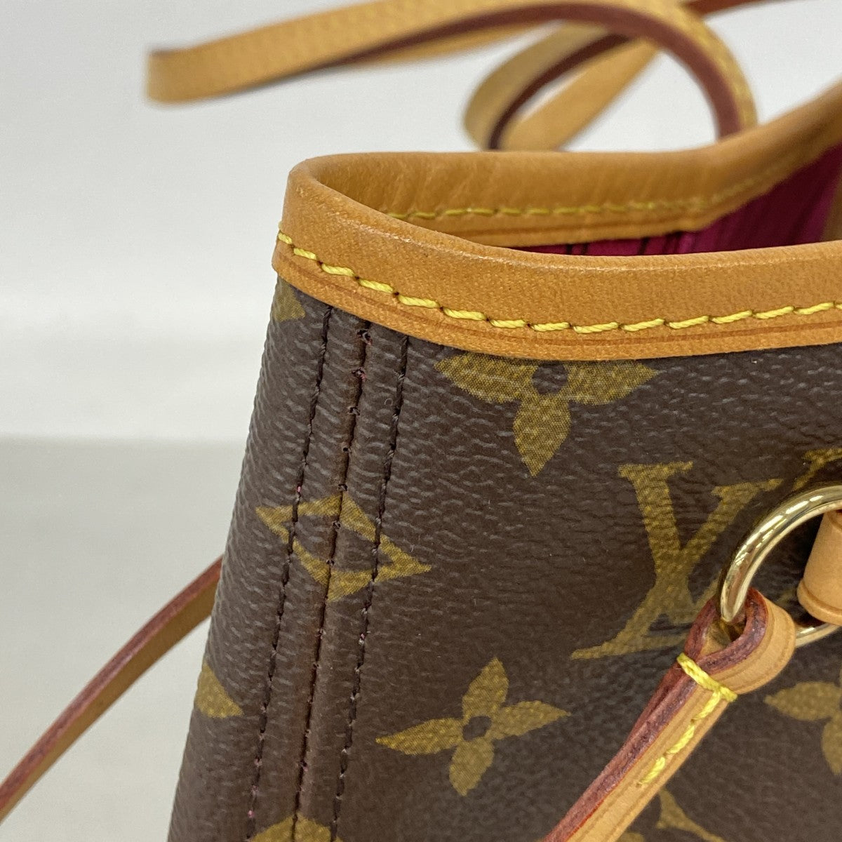 【6fd5863】ルイヴィトン トートバッグ モノグラム ネヴァーフルPM M41001 フューシャ【中古】レディース