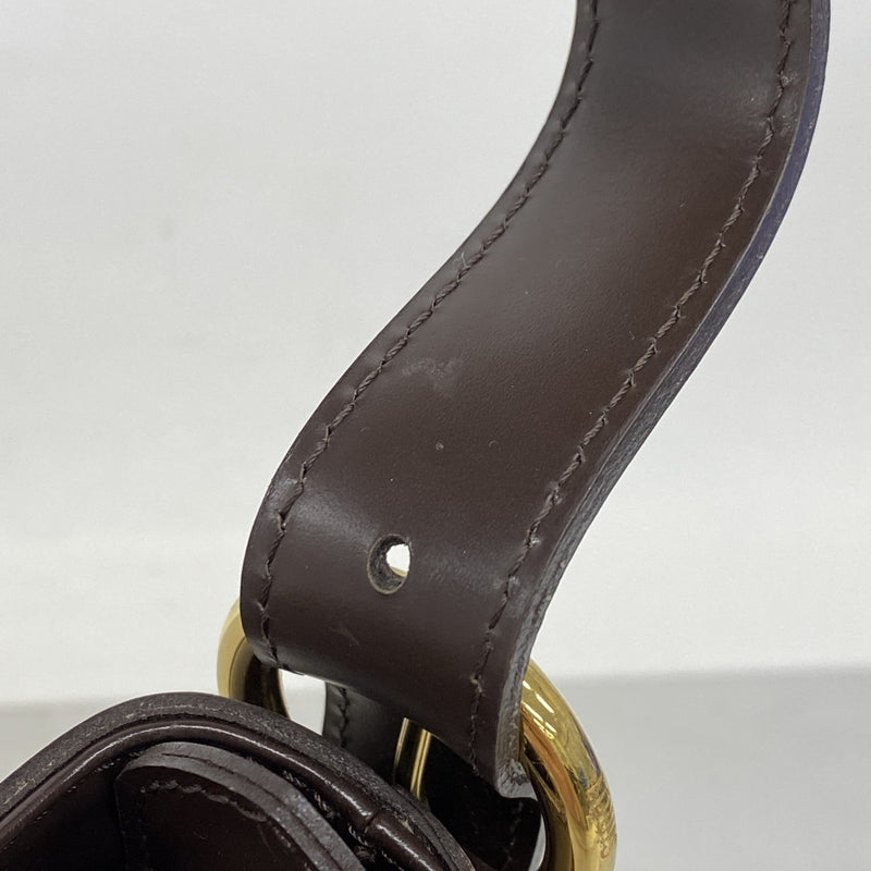 【6fd5869】ルイヴィトン ショルダーバッグ ダミエ システィナMM N41541 エベヌ【中古】レディース