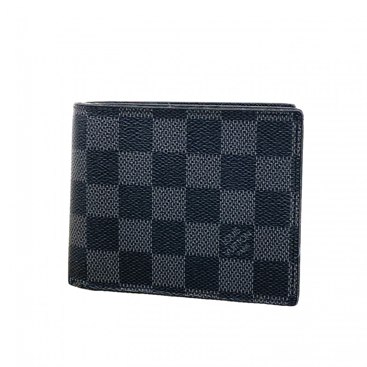 【6fd5885】ルイヴィトン 財布 ダミエ・グラフィット ポルトフォイユアメリゴNM N60053 ブラック【中古】メンズ
