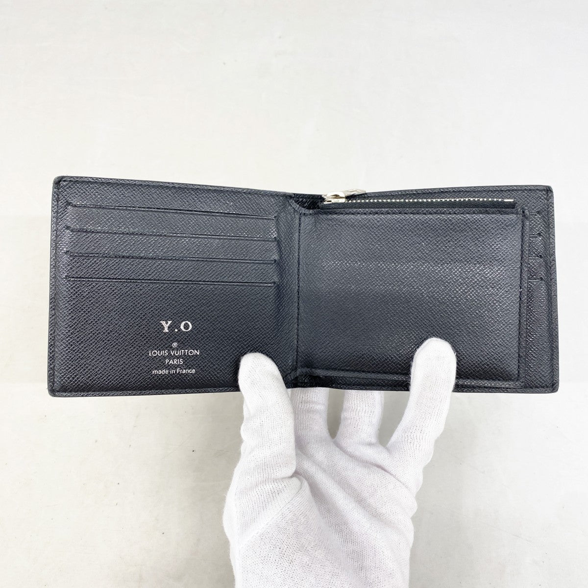 【6fd5885】ルイヴィトン 財布 ダミエ・グラフィット ポルトフォイユアメリゴNM N60053 ブラック【中古】メンズ