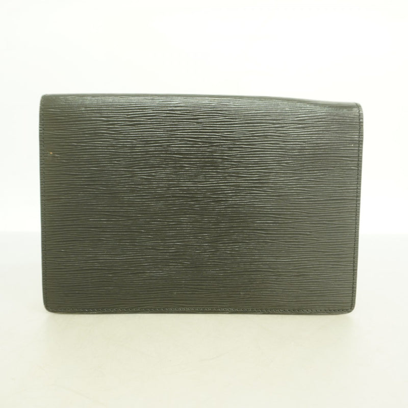 【6fd5890】ルイヴィトン クラッチバッグ エピ ポシェットセリエドラゴンヌ M52762 ノワール【中古】レディース