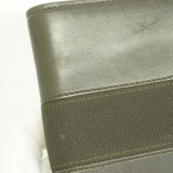 【6fd5895】グッチ 財布 035 1408 2090 レザー ダークブラウン シルバー金具【中古】レディース