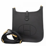 【6fd5896】エルメス ショルダーバッグ エヴリン23 トリヨンクレマンス キャバン ゴールド金具 G刻印【中古】レディース