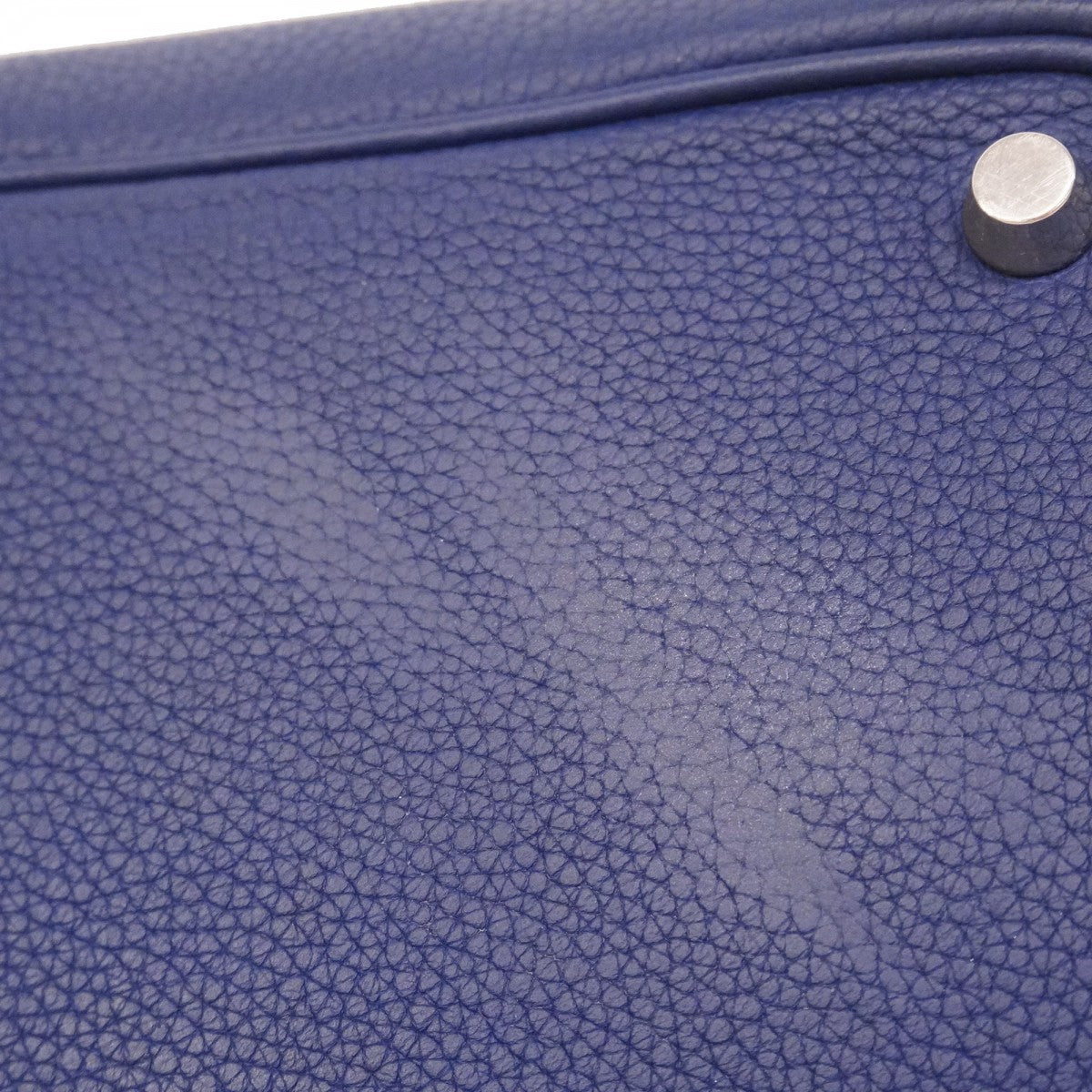 【6fd5899】エルメス ハンドバッグ ピコタンロックPM トリヨンモーリス ブルーアンクル シルバー金具 C刻印【中古】レディース