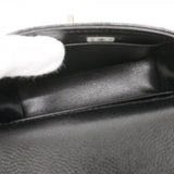 【6fd5903】シャネル ハンドバッグ チェーンショルダー マイクロココハンドル キャビアスキン ブラック シャンパンゴールド金具 2wayバッグ【中古】レディース