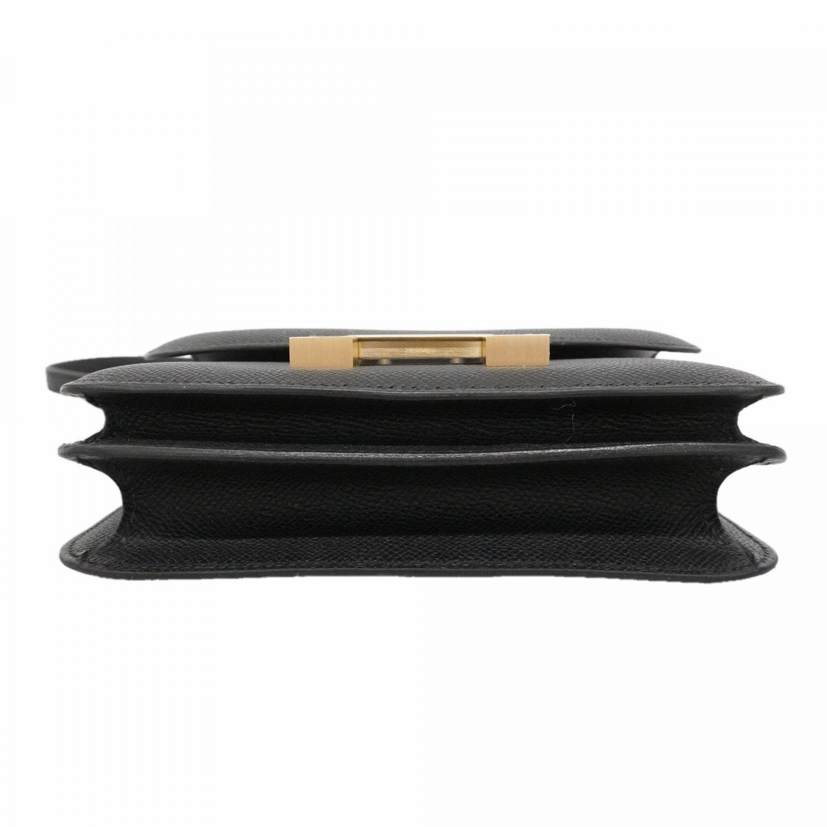 【6fd5905-g】エルメス ショルダーバッグ コンスタンスミニ ヴォーエプソン ブラック ゴールド金具 G刻印【中古】レディース