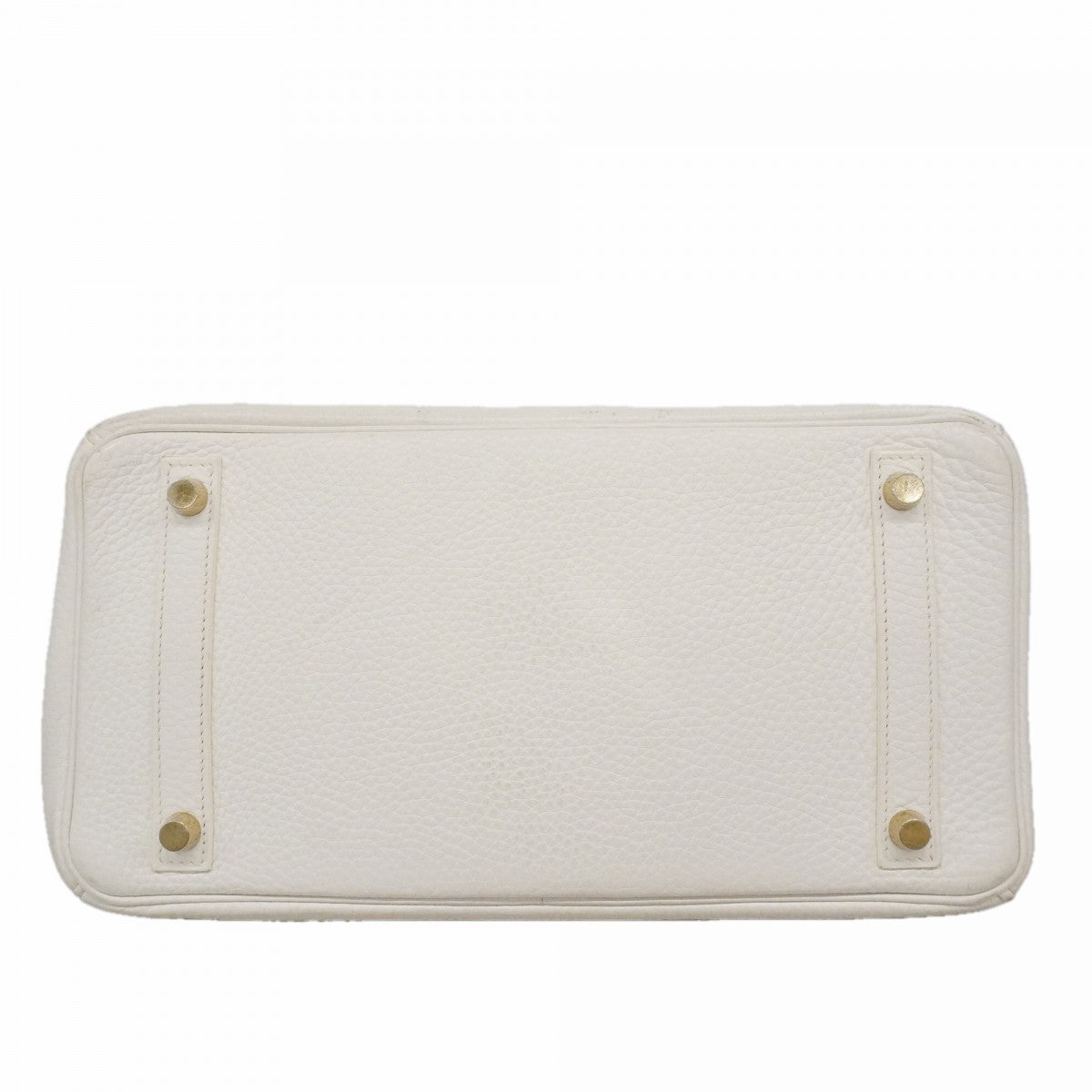 【6fd5909】エルメス ハンドバッグ バーキン30 トリヨンクレマンス ホワイト ゴールド金具 □K刻印【中古】レディース