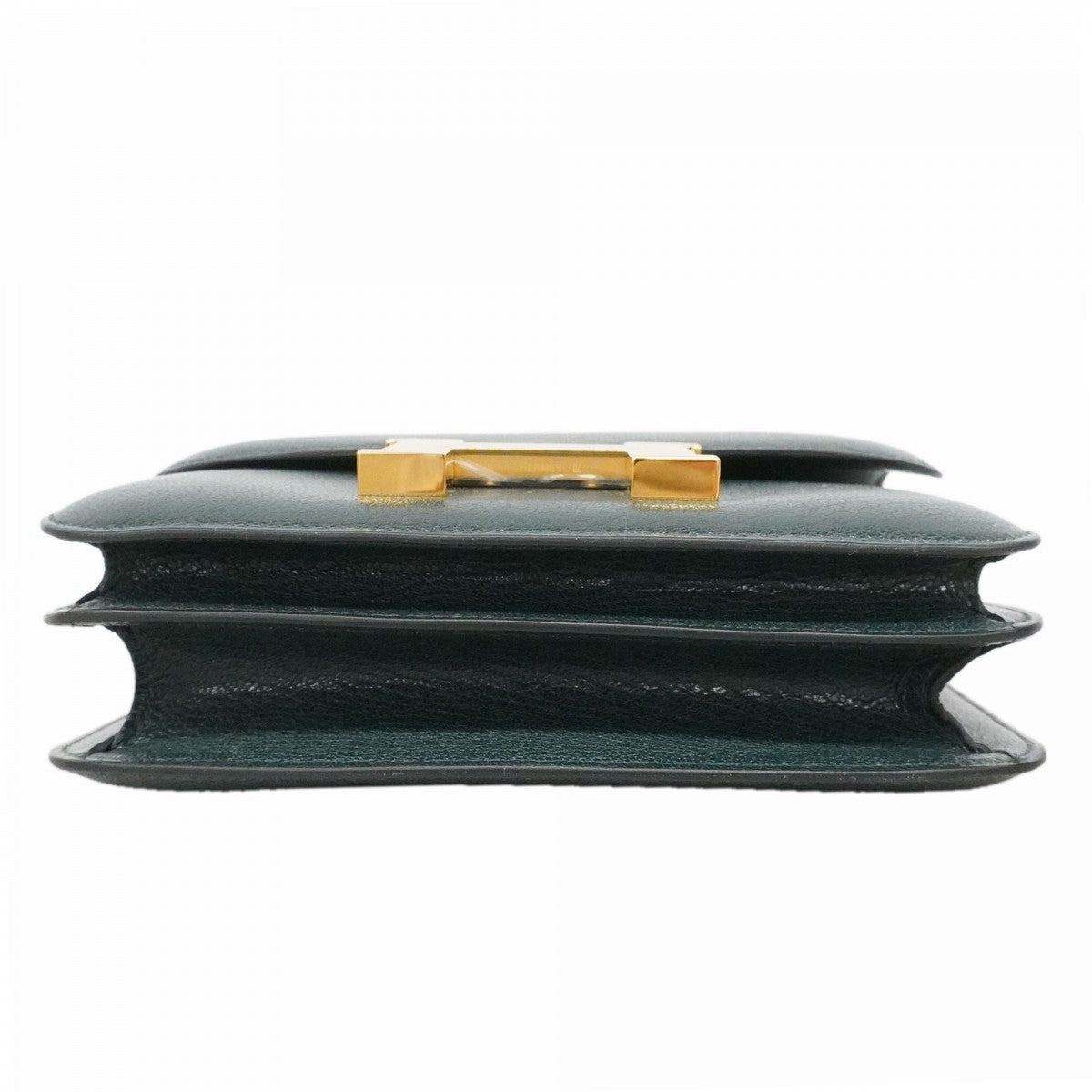 【6fd5910】エルメス ショルダーバッグ コンスタンスミニ シェブルミゾル ヴェール ゴールド金具 G刻印【中古】レディース