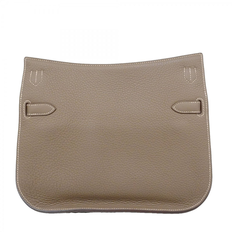 【6fd5911】エルメス ショルダーバッグ ジプシエール28 トリヨンクレマンス エトゥープ シルバー金具 □N刻印【中古】レディース