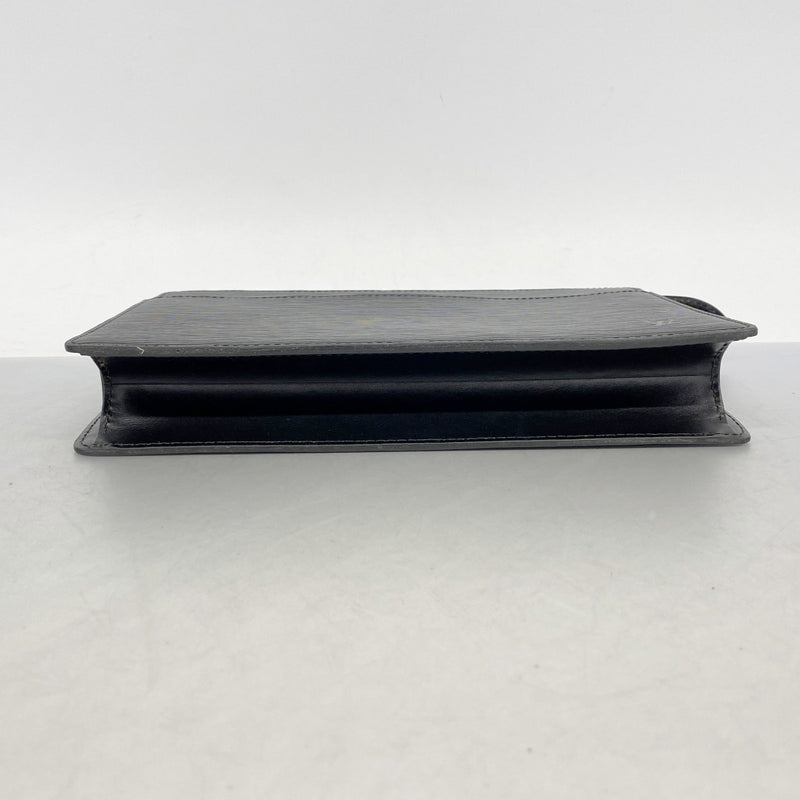 【6fd5917】ルイヴィトン クラッチバッグ エピ ポシェットオム M52522 ノワール【中古】メンズ