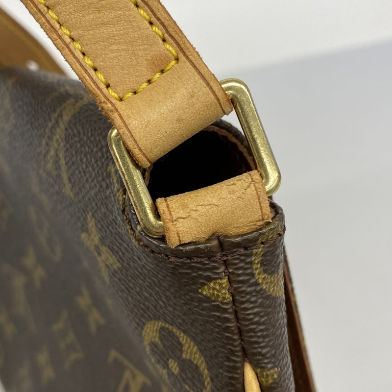 【6fd5918】ルイヴィトン ショルダーバッグ モノグラム ミュゼットタンゴショートストラップ M51257 ブラウン【中古】レディース