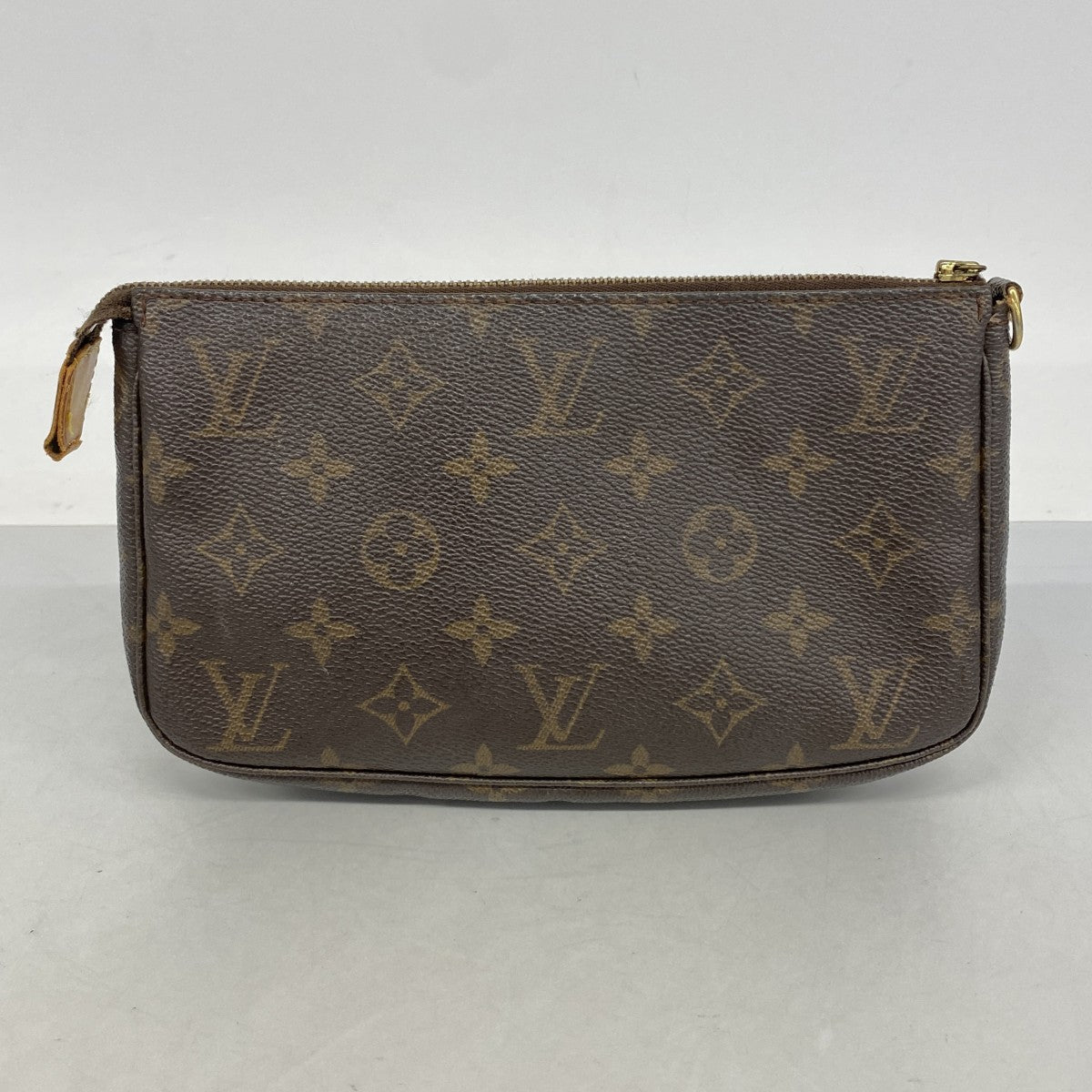 【6fd5920】ルイヴィトン ポーチ モノグラム ポシェットアクセソワール M51980 ブラウン【中古】レディース