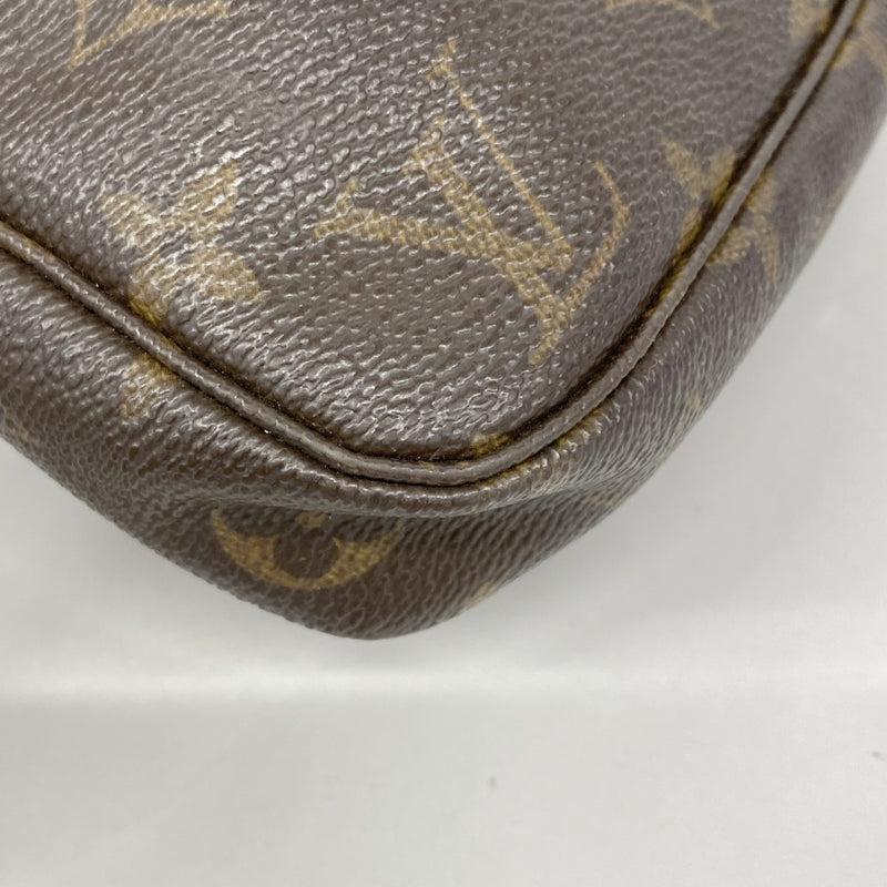 【6fd5920】ルイヴィトン ポーチ モノグラム ポシェットアクセソワール M51980 ブラウン【中古】レディース