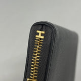【6fd5922】エルメス コインケース ジップアンゴーコンパクト エバーカラー グリミスティ ゴールド金具 B刻印【中古】レディース