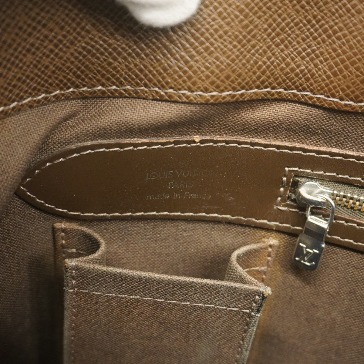 【6fd5930】ルイヴィトン トートバッグ タイガ カスベックPM M31028 グリズリ【中古】メンズ