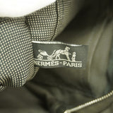 【6fd5939】エルメス ハンドバッグ エールラインPM キャンバス グレー シルバー金具【中古】メンズ レディース ユニセックス