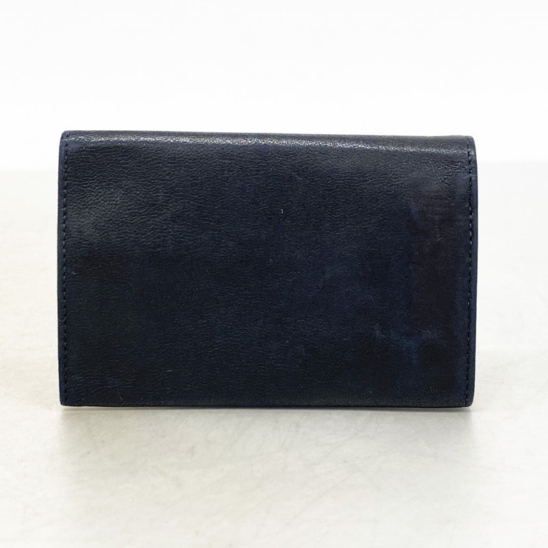 【6fd5953】シャネル キーケース モノグラム ラムスキン ブラック ゴールド金具【中古】レディース
