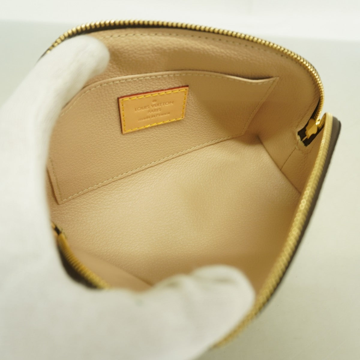 【6fd5960】ルイヴィトン ポーチ モノグラム ポシェットコスメティックPM M47515 ブラウン【中古】レディース