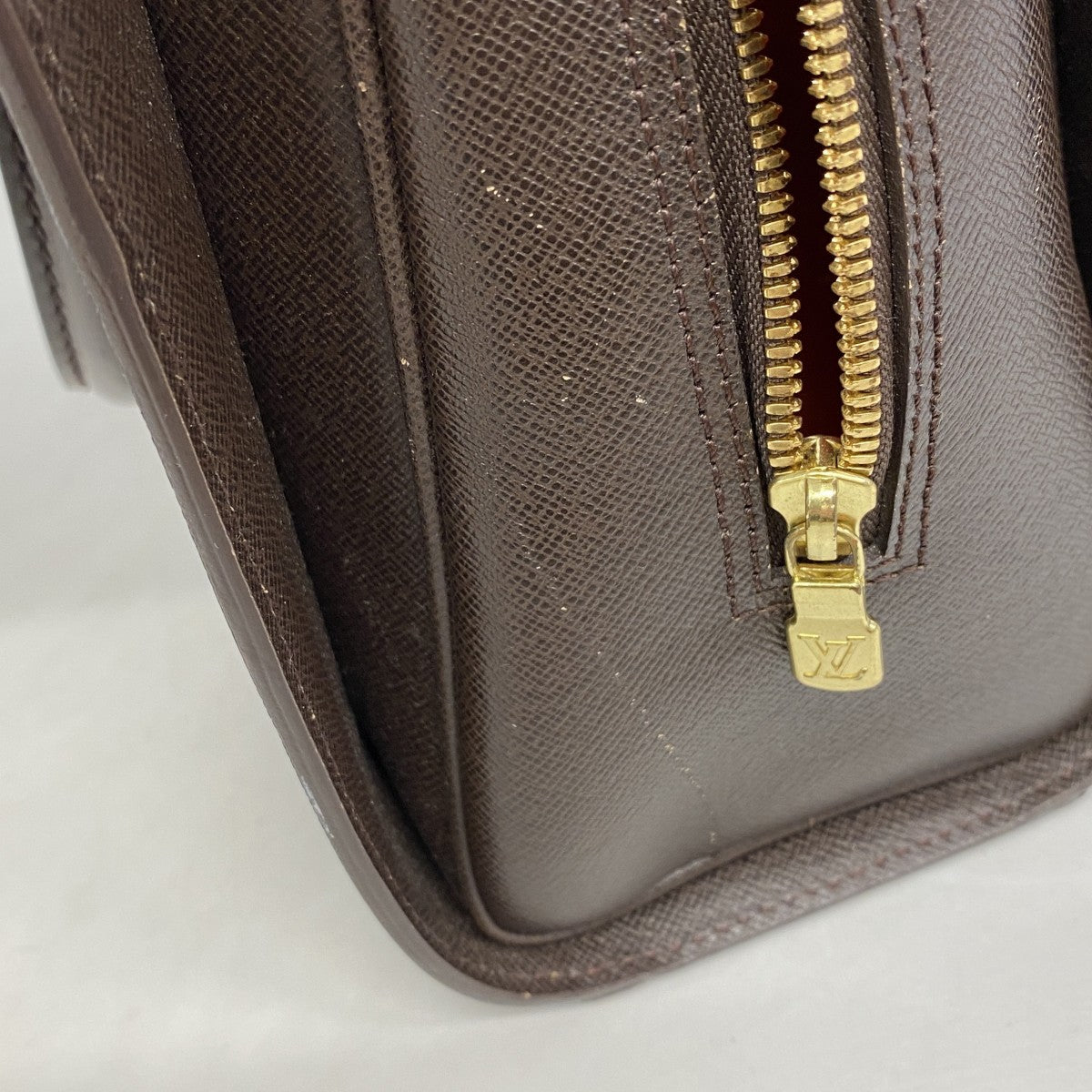 【6fd5973】ルイヴィトン ハンドバッグ ダミエ トリアナ N51155 エベヌ【中古】レディース