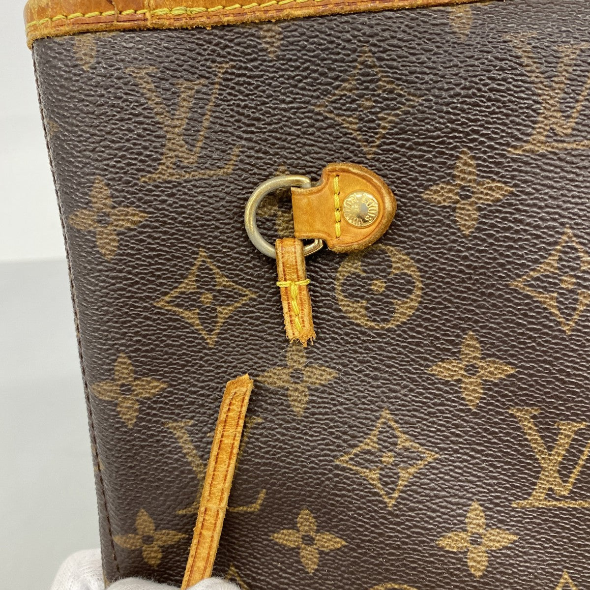 【6fd5979】ルイヴィトン トートバッグ モノグラム ネヴァーフルMM M40156 ブラウン【中古】レディース