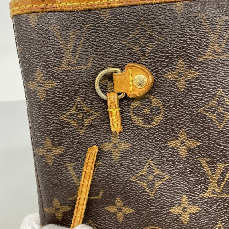 【6fd5979】ルイヴィトン トートバッグ モノグラム ネヴァーフルMM M40156 ブラウン【中古】レディース
