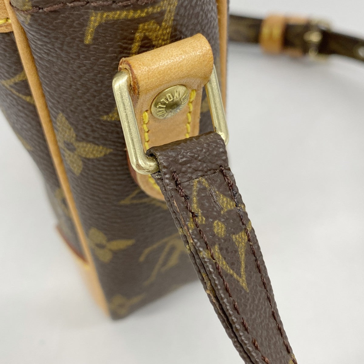 【6fd5980】ルイヴィトン ショルダーバッグ モノグラム ダヌーブ M45266 ブラウン【中古】レディース