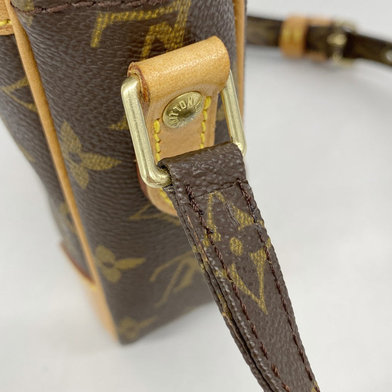 【6fd5980】ルイヴィトン ショルダーバッグ モノグラム ダヌーブ M45266 ブラウン【中古】レディース