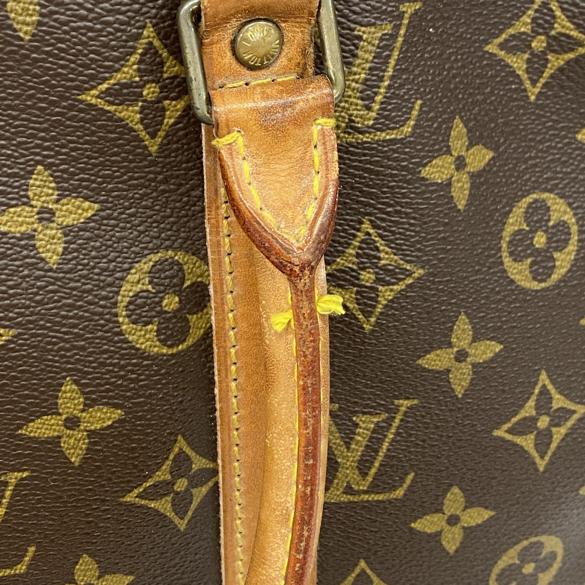【6fd5985】ルイヴィトン ビジネスバッグ モノグラム ポルトドキュマンヴォワヤージュ M53361 ブラウン【中古】メンズ