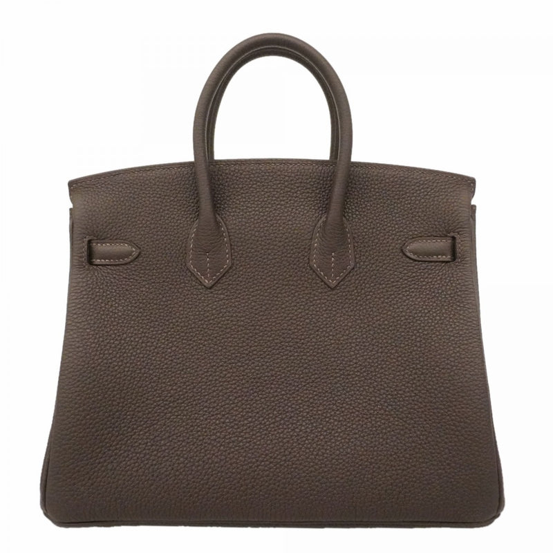 【6fd5989-g】エルメス ハンドバッグ バーキン25 トゴ べブラン ゴールド金具 G刻印【中古】レディース