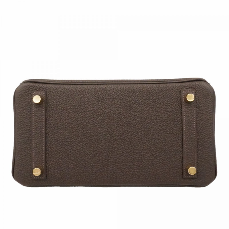 【6fd5989-g】エルメス ハンドバッグ バーキン25 トゴ べブラン ゴールド金具 G刻印【中古】レディース